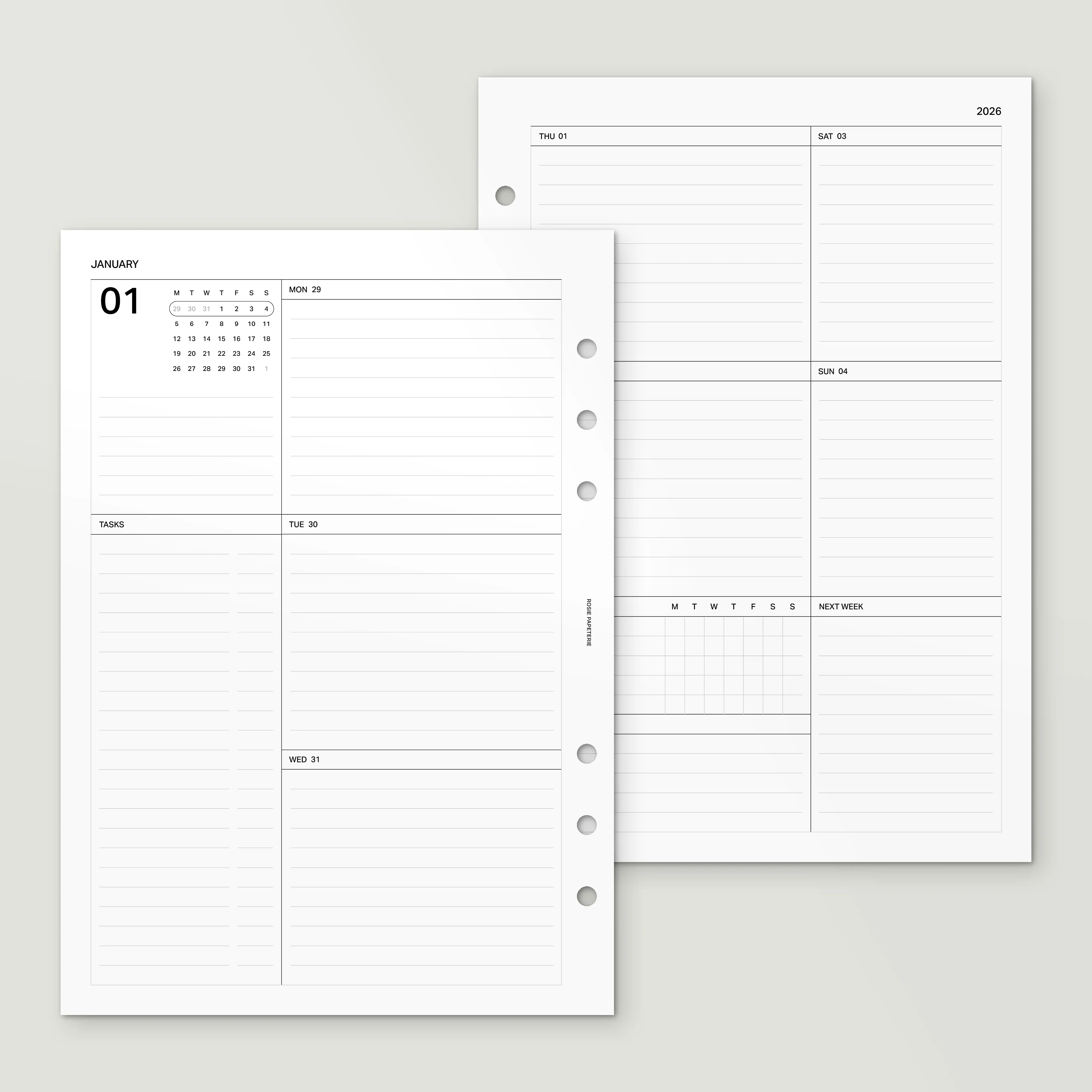 2026 Agenda Bundle  — A5 - Image 3