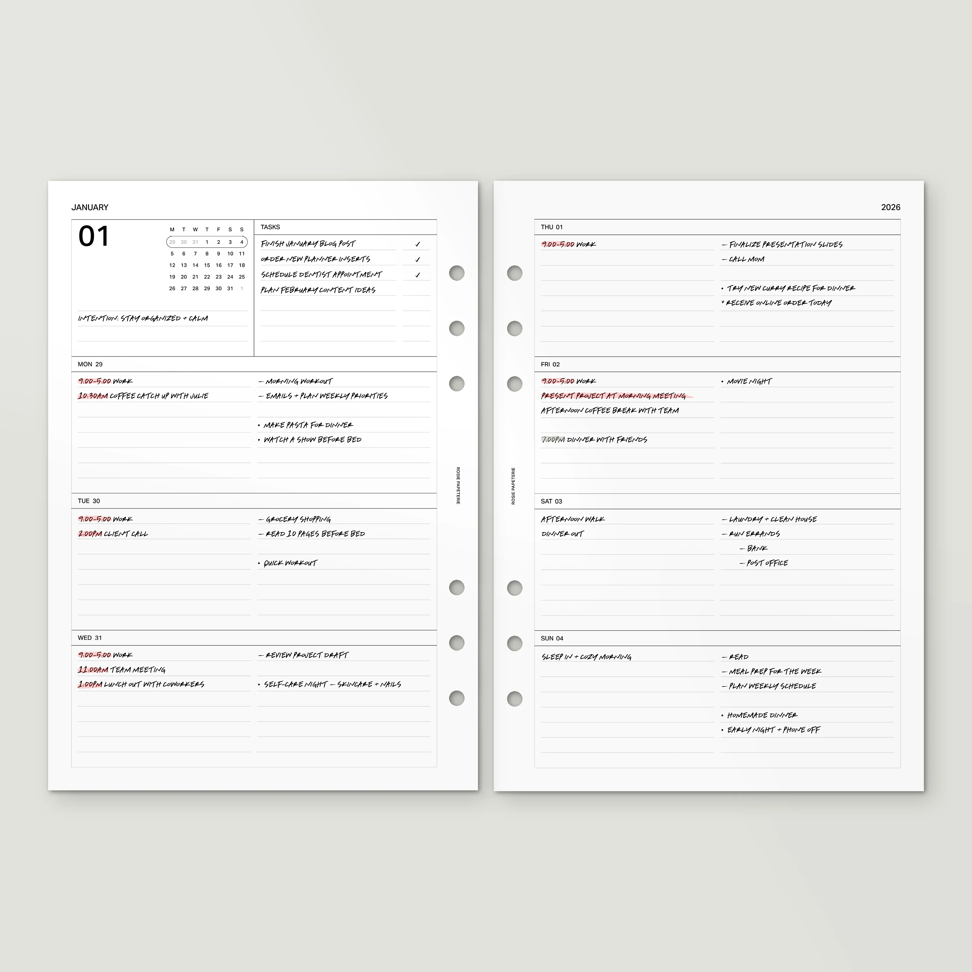 2026 Agenda Bundle  — A5 - Image 8
