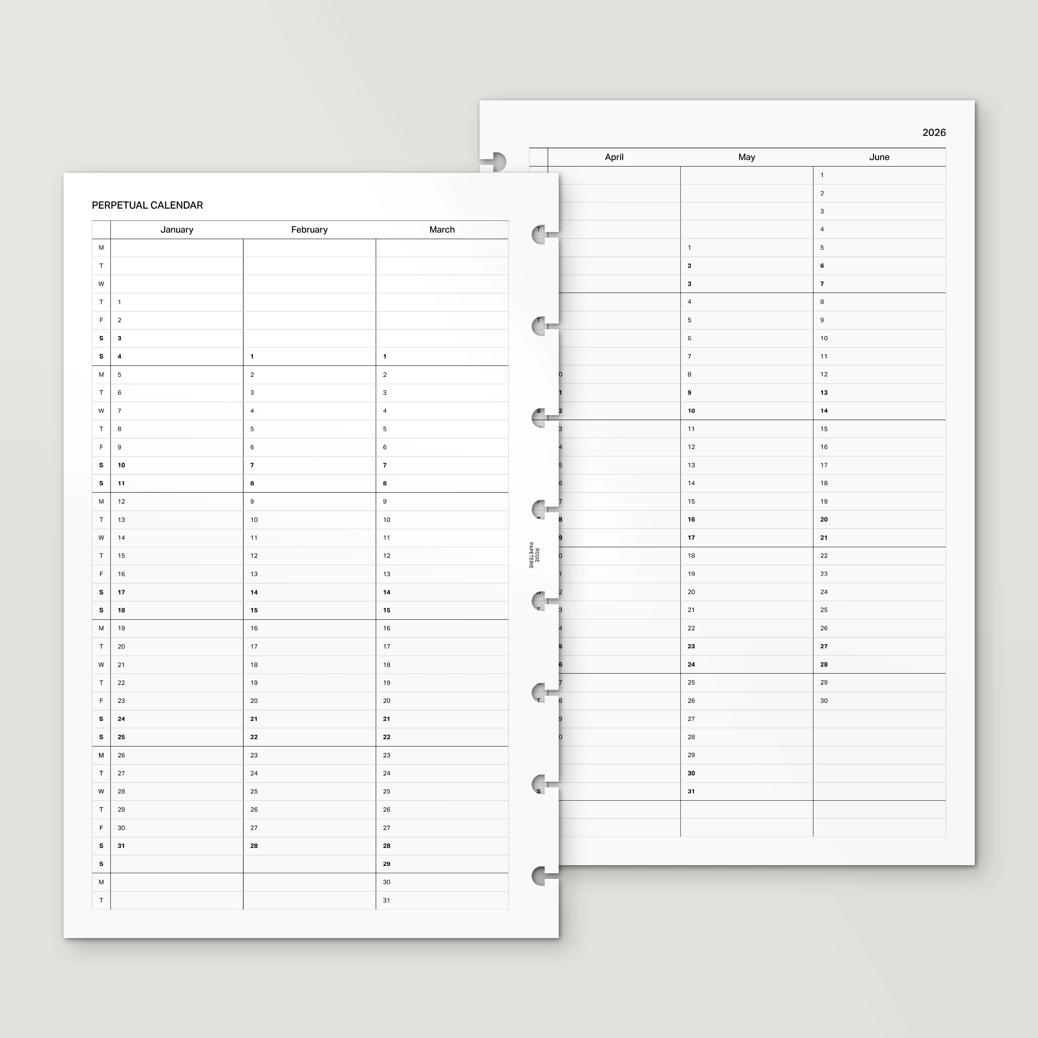 2026 Perpetual Calendar - Image 3