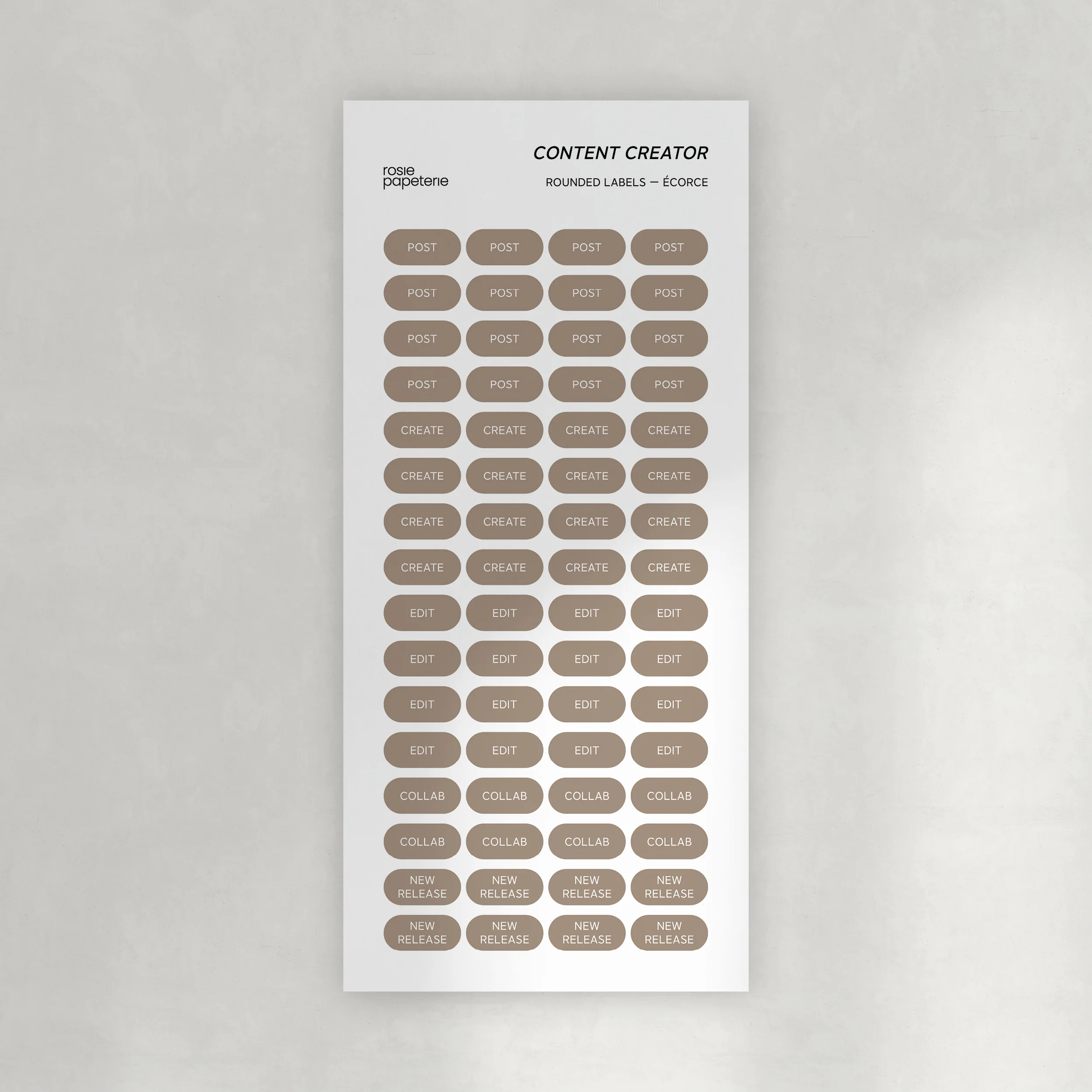 Content Creator Rounded Labels Stickers - Image 7