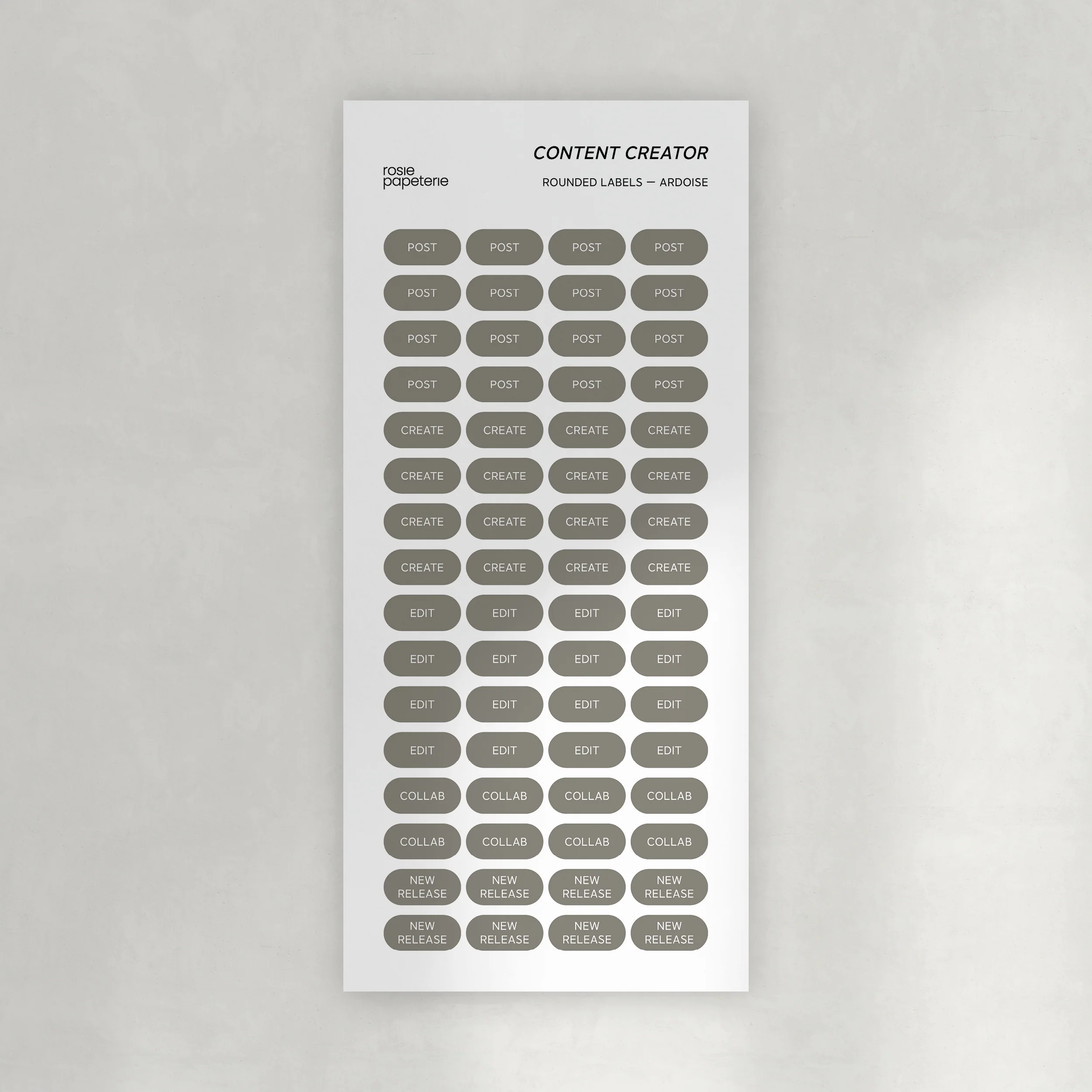 Content Creator Rounded Labels Stickers - Image 8