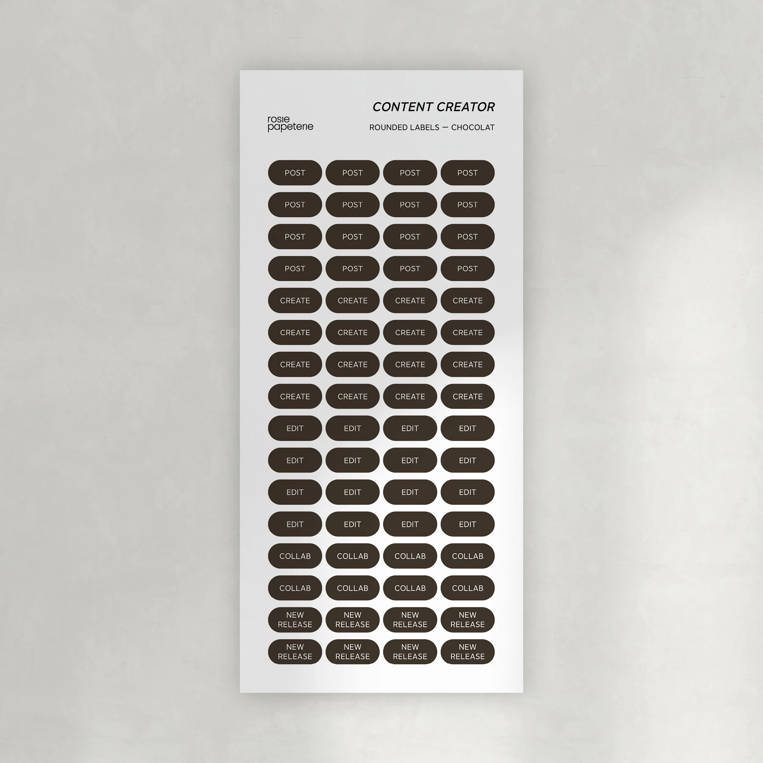 Content Creator Rounded Labels Stickers - Image 9