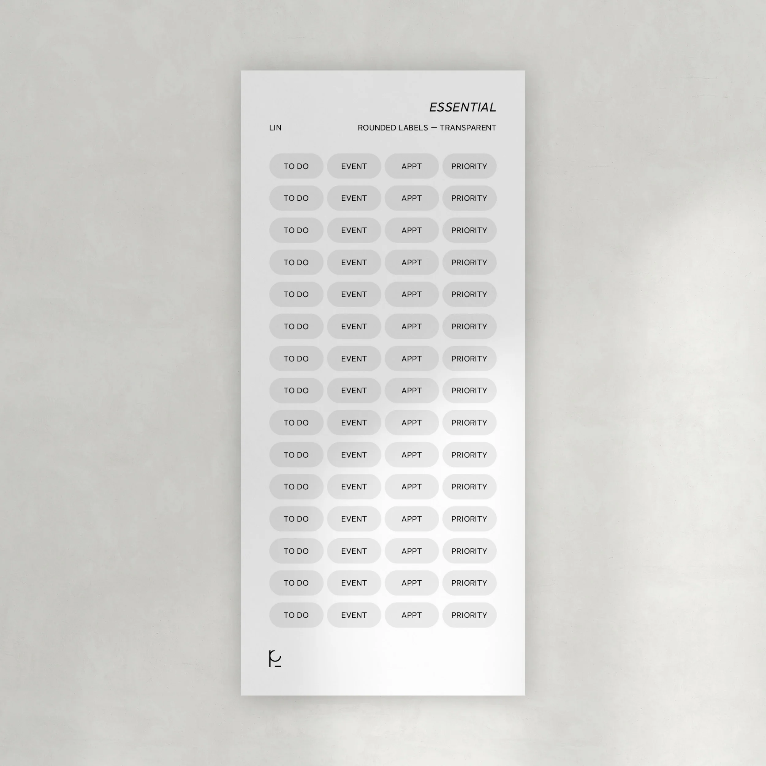 Essential Rounded Labels Stickers - Image 4