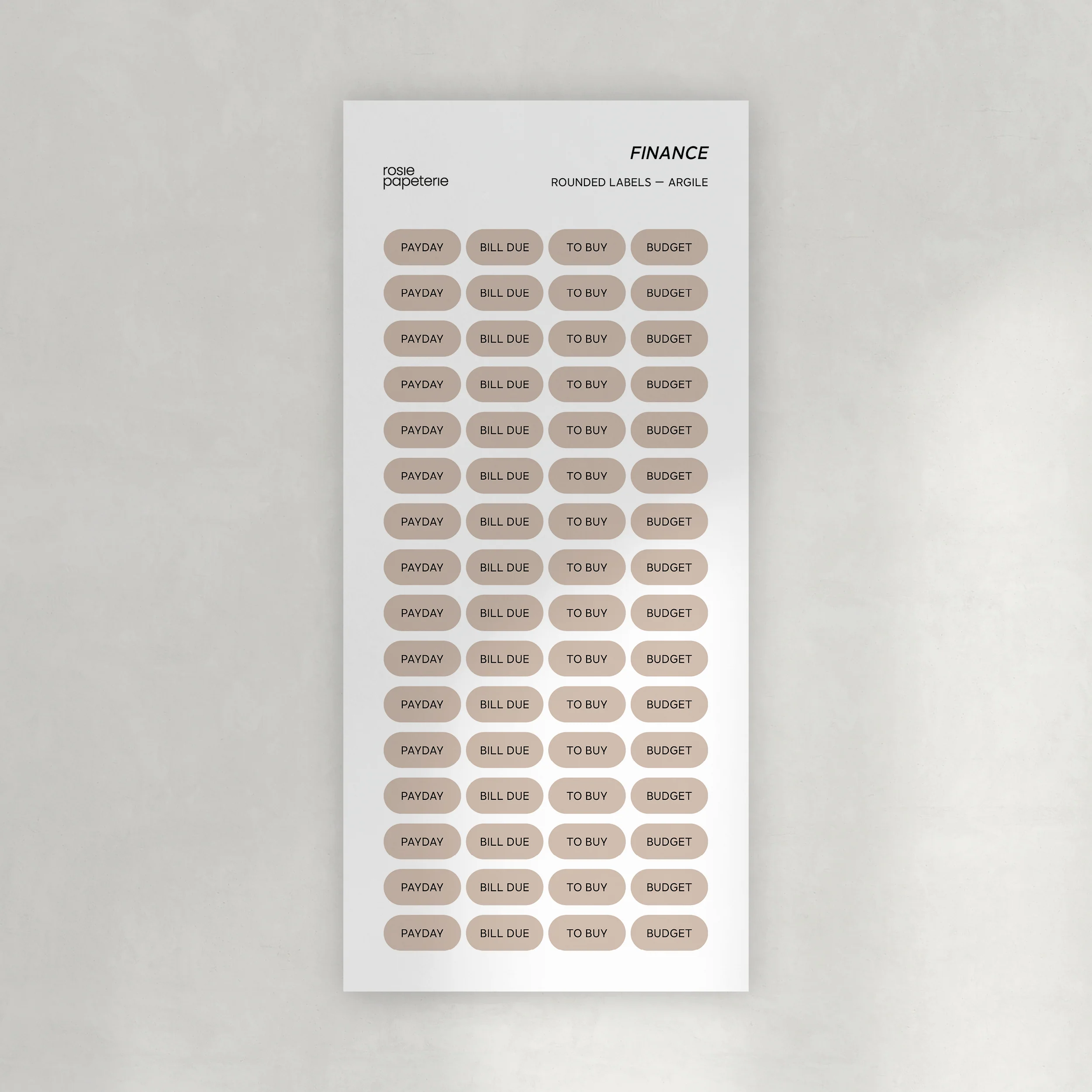 Finance Rounded Labels Stickers - Image 5