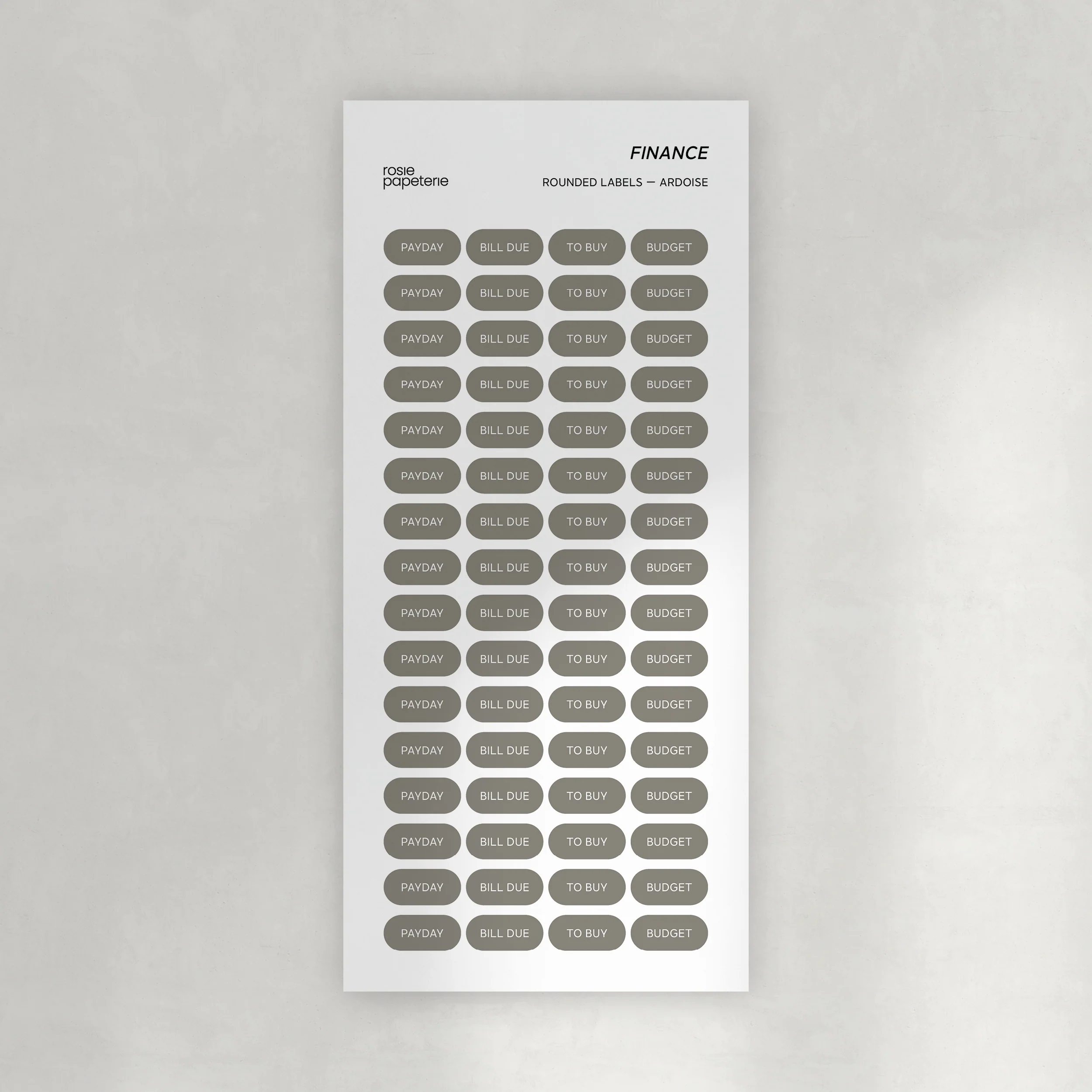 Finance Rounded Labels Stickers - Image 8