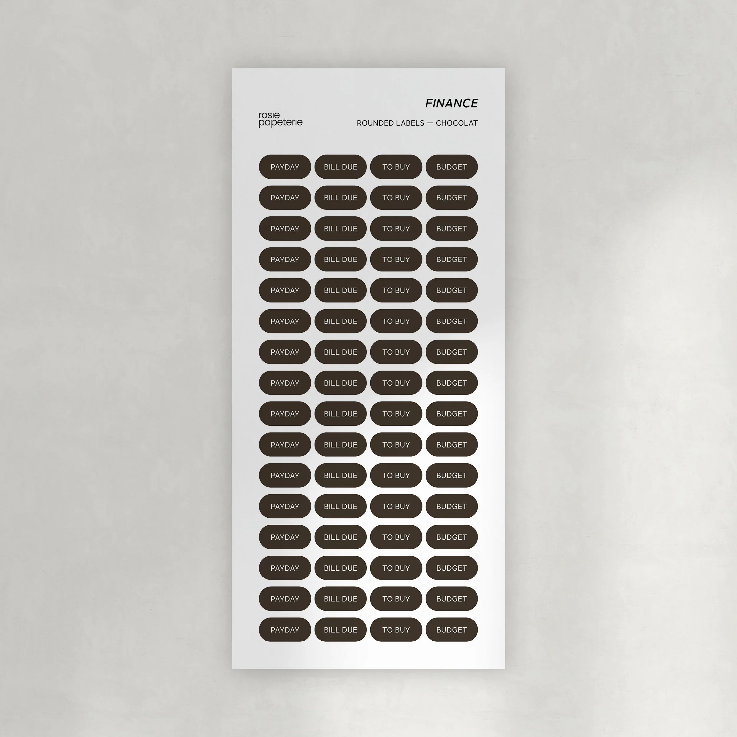 Finance Rounded Labels Stickers - Image 9