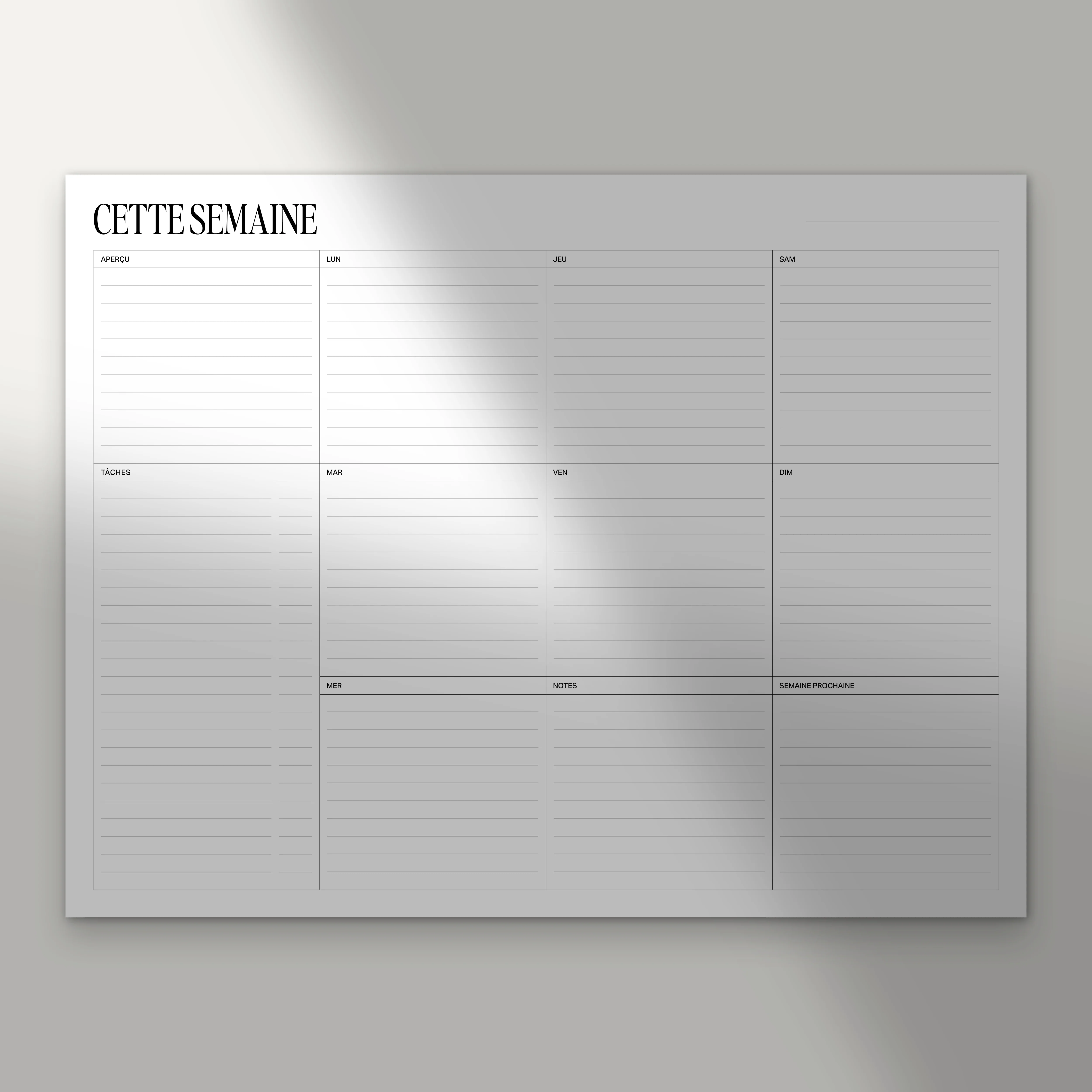 Weekly DeskPad | Vertical - Image 4