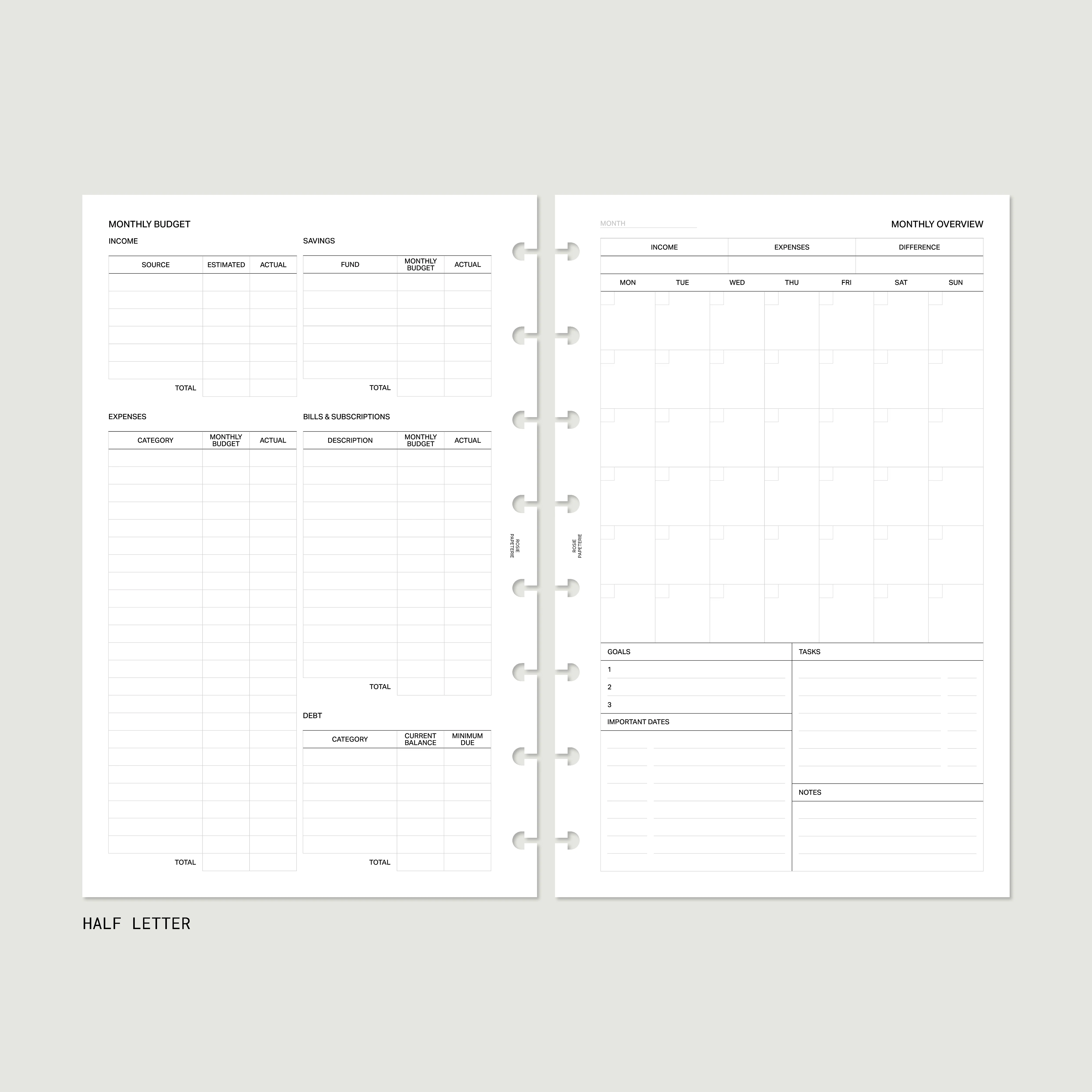 Undated Finance Bundle - Image 5